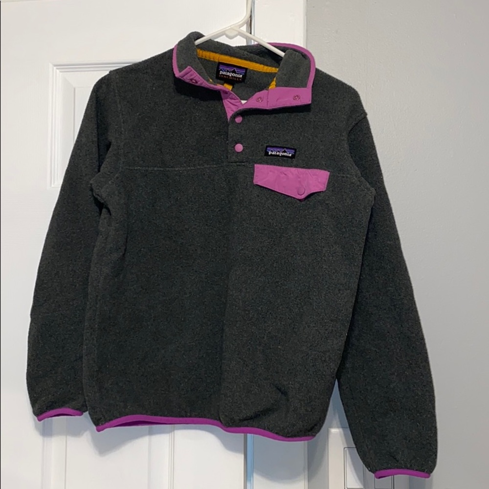 Patagonia 3/4 button up fleece